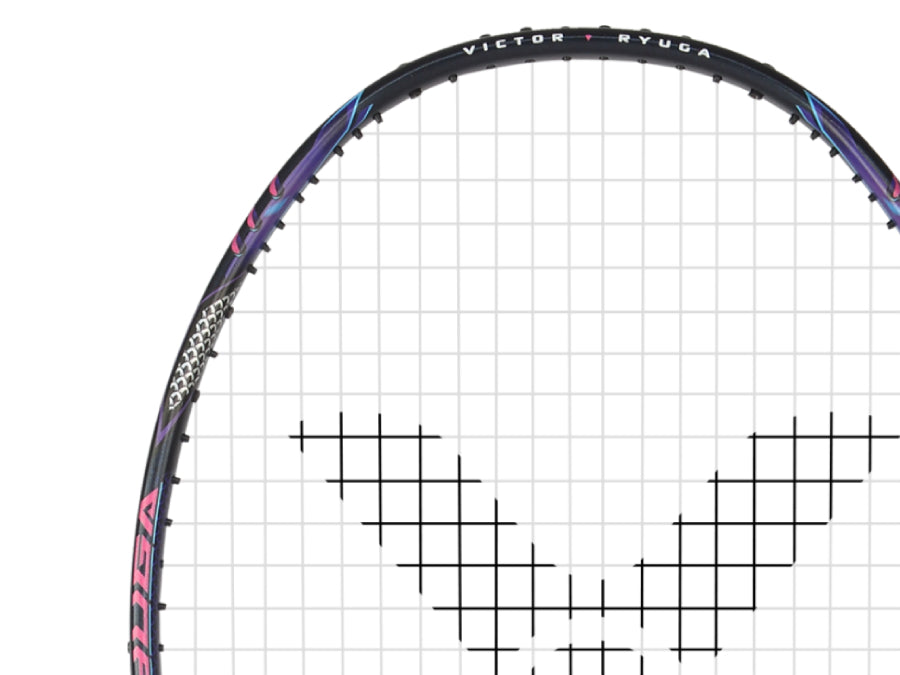 Victor Thruster Ryuga II Pro Badminton Racket (TK-RYUGAII PRO) - Dark Purple - Bonbonbadminton