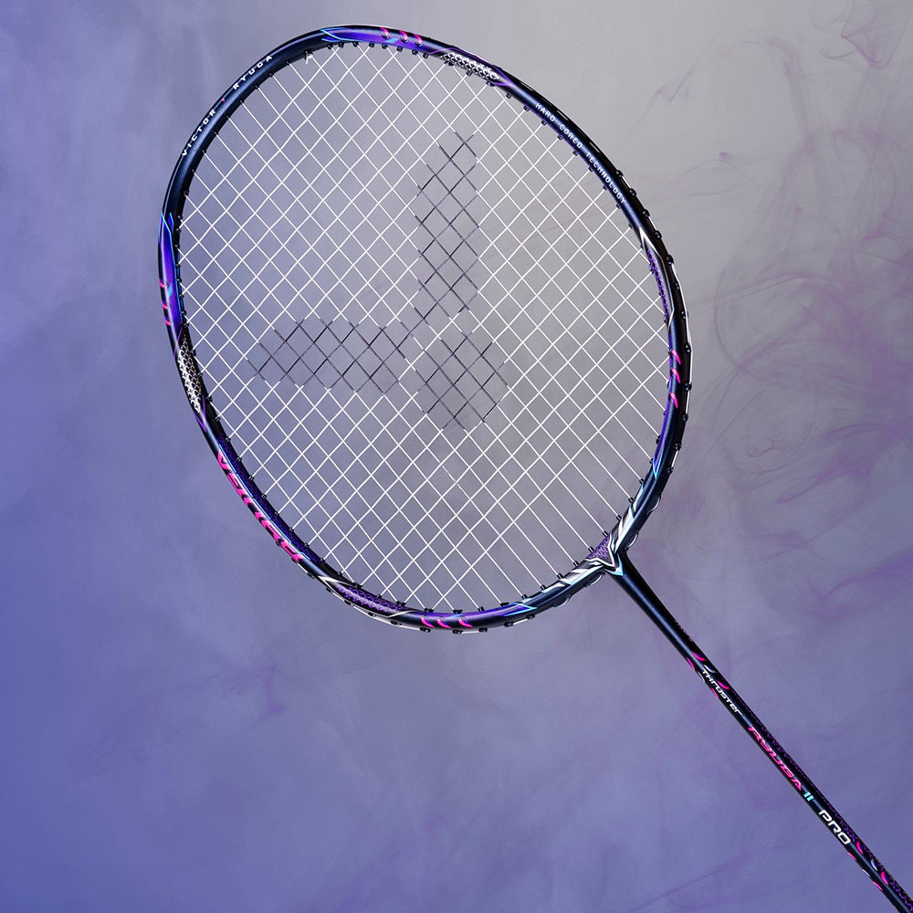 Victor Thruster Ryuga II Pro Badminton Racket (TK-RYUGAII PRO) - Dark Purple - Bonbonbadminton