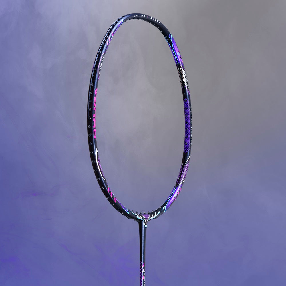 Victor Thruster Ryuga II Pro Badminton Racket (TK-RYUGAII PRO) - Dark Purple - Bonbonbadminton