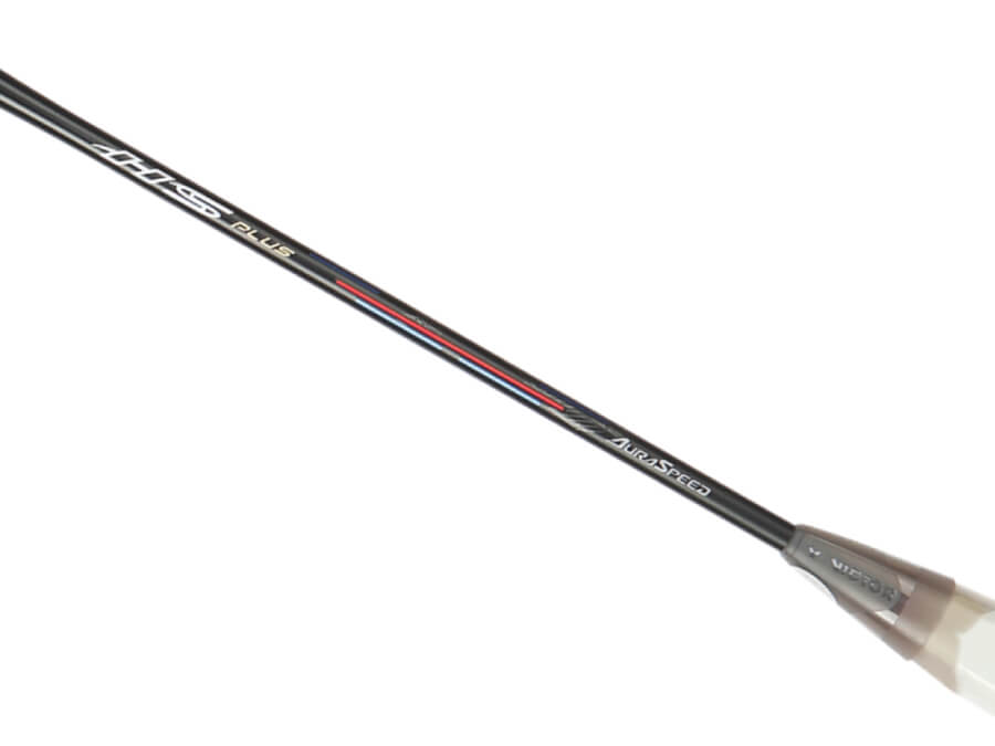 Victor AuraSpeed Hypersonic Plus (ARS-HS-PLUS) Dull Black Badminton Racket 4U - Bonbonbadminton