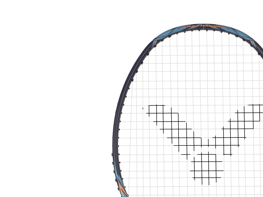 Victor THRUSTER K 6 Badminton Racket (TK-6 C) BLACK Strung 4U - Bonbonbadminton