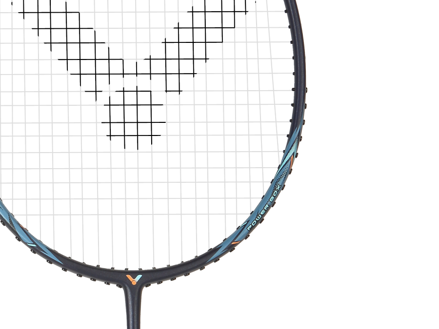 Victor THRUSTER K 6 Badminton Racket (TK-6 C) BLACK Strung 4U - Bonbonbadminton