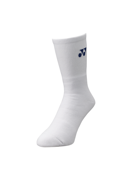CREW SOCKS WHITE (SML) - Bonbonbadminton