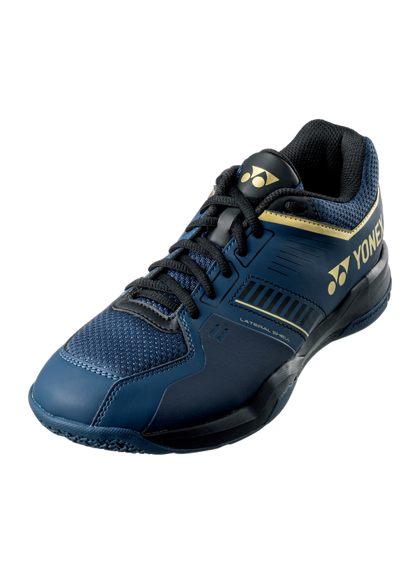 Yonex PC-STRIDER FLOW WIDE NAVY/GOLD Badminton Shoes - Bonbonbadminton