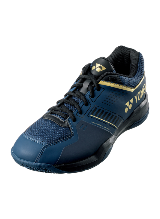 Yonex PC-STRIDER FLOW WIDE NAVY/GOLD Badminton Shoes - Bonbonbadminton