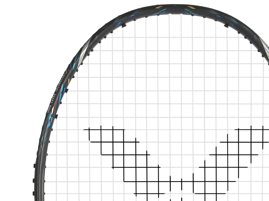 Victor Auraspeed 100X Ultra Black Badminton Racket - Bonbonbadminton