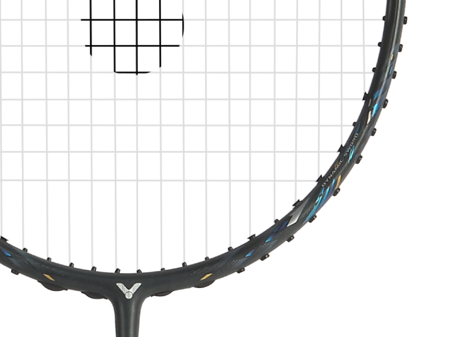 Victor Auraspeed 100X Ultra Black Badminton Racket - Bonbonbadminton