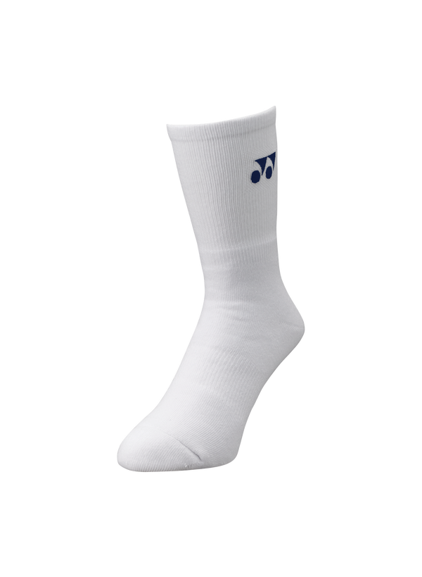 CREW SOCKS WHITE (MED) - Bonbonbadminton