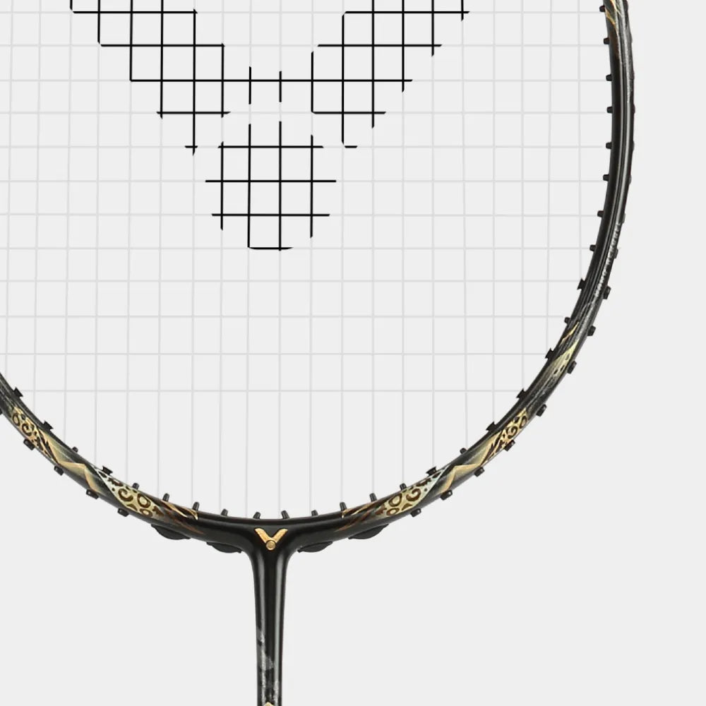 Victor AuraSpeed Panther C Badminton Racket (ARS-PANTHER-C) Black 4U - Bonbonbadminton