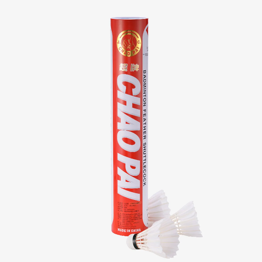 Chao Pai Red Special Plus Shuttlecock Goose Feather - Bonbonbadminton