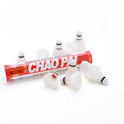 Chao Pai Red Special Plus Shuttlecock Goose Feather - Bonbonbadminton