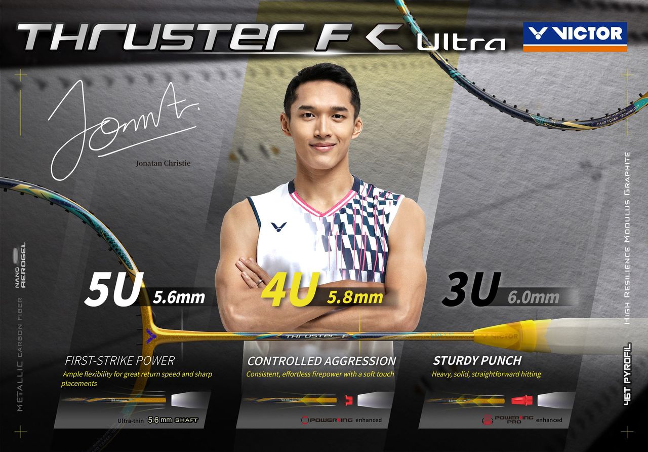 Victor Thruster TK-F C ULTRA X Badminton Racket 2025 - Bonbonbadminton
