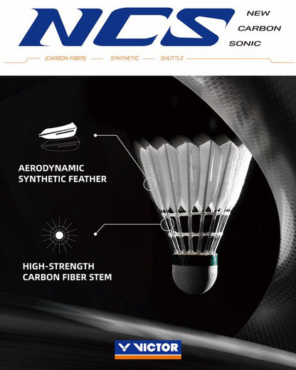 Victor New Carbonsonic Pro (NCS-PRO) Shuttlecock (12 pcs) 2025 - Bonbonbadminton