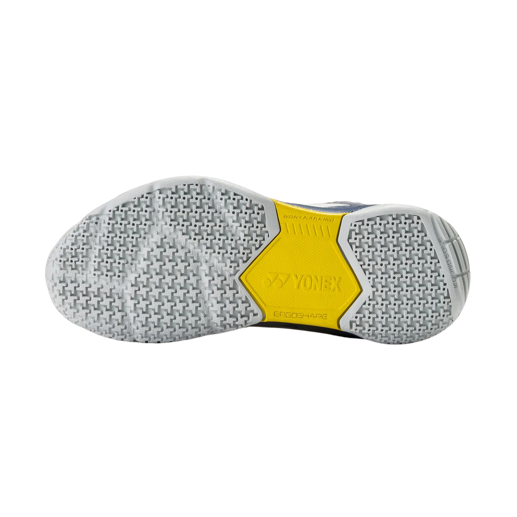 Yonex Junior Power Cushion 65 VA Silver Navy Sole - Bonbonbadminton