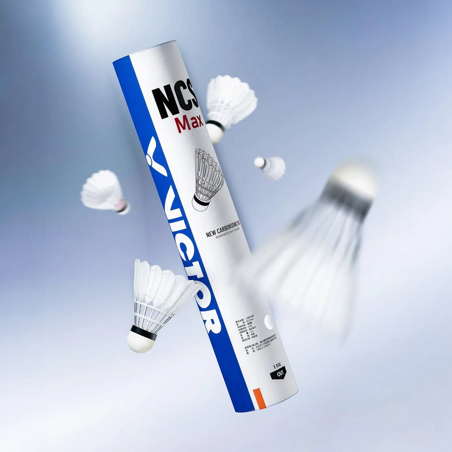 Victor New CarbonSonic Max Shuttlecock (NCS-MAX) (12 pc) - Bonbonbadminton