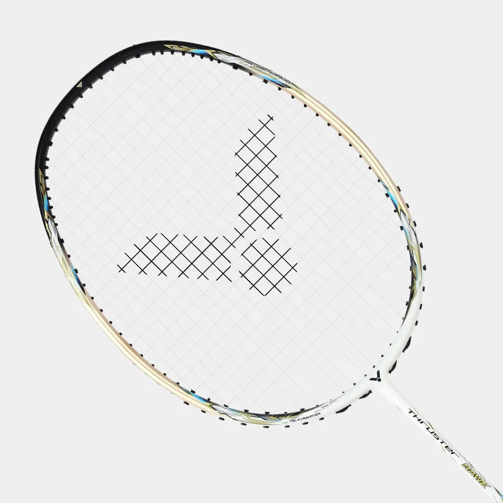 Victor Thruster Hawk (TK-HAWK-X) Gold Pre-Strung 4U - Bonbonbadminton