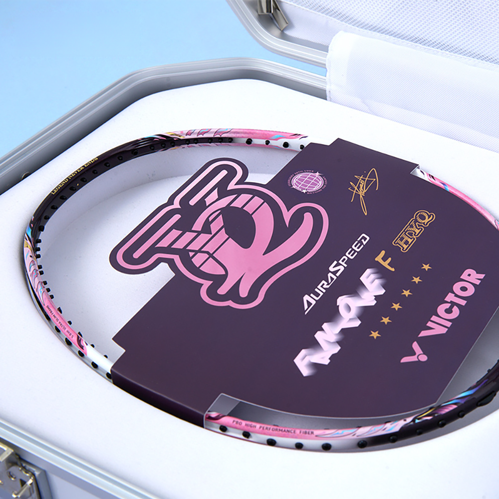 Victor x Huang Yaqiong 2.0 Racket Head Detail - Bonbonbadminton