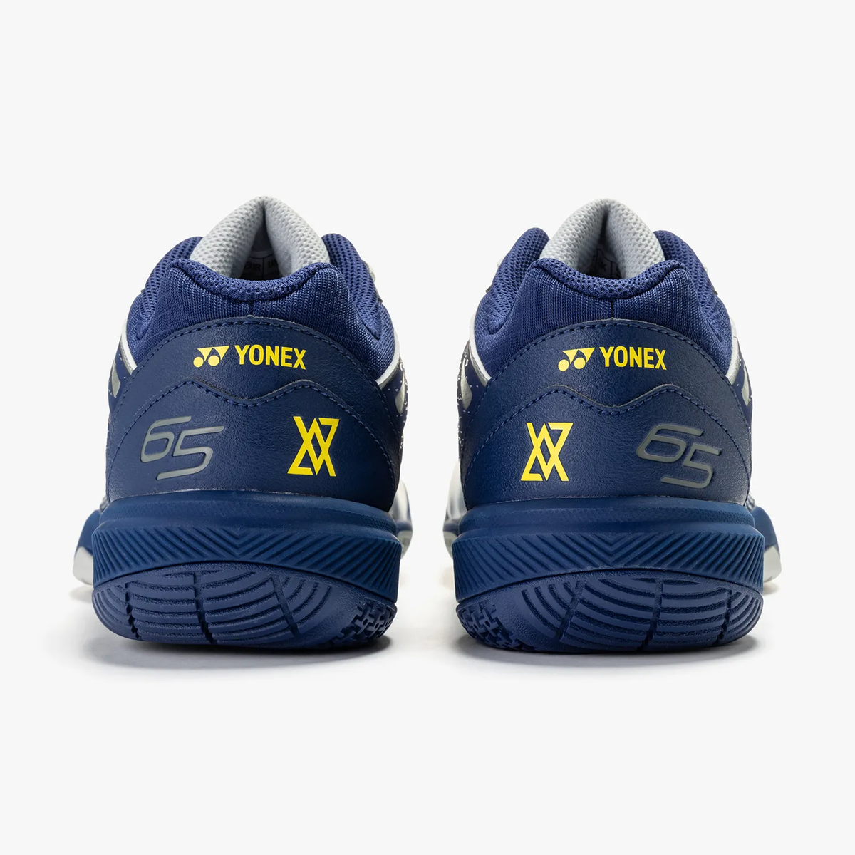 Yonex 65 Z4 VA Silver Navy Back View - Bonbonbadminton