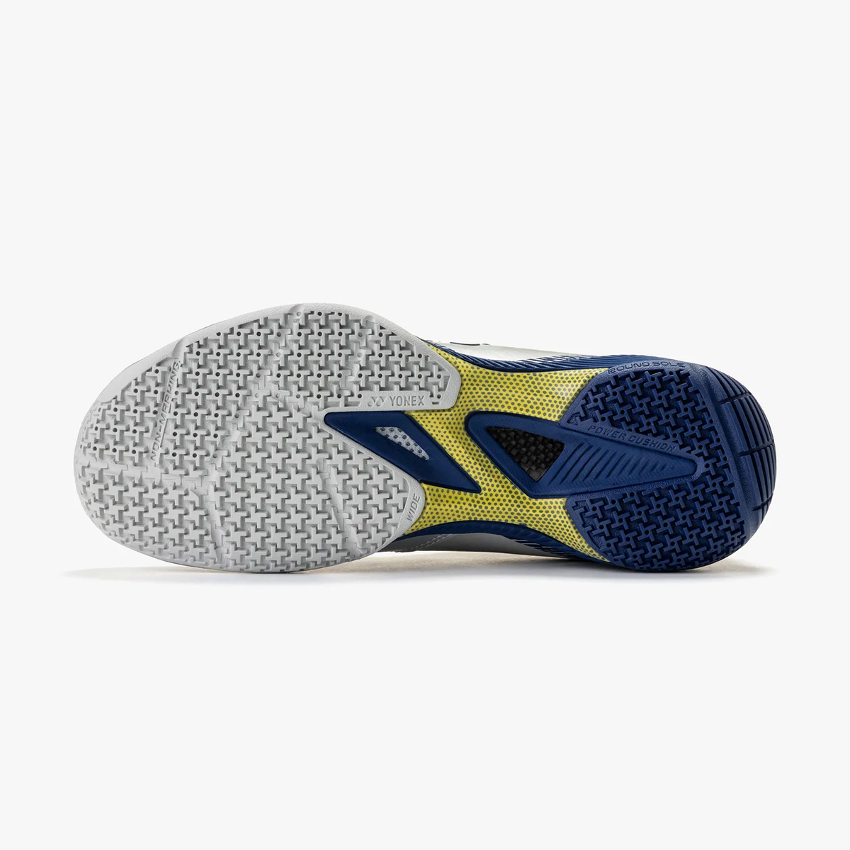 Yonex 65 Z4 VA Silver Navy Sole View - Bonbonbadminton