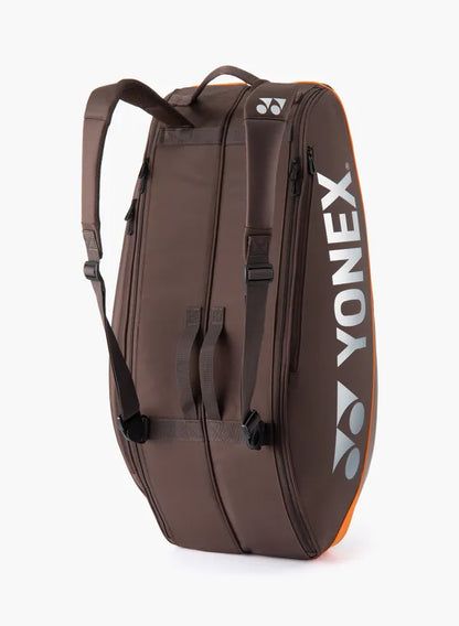 Yonex PRO RACQUET BAG (6PCS) BA92426EX Espresso Brown