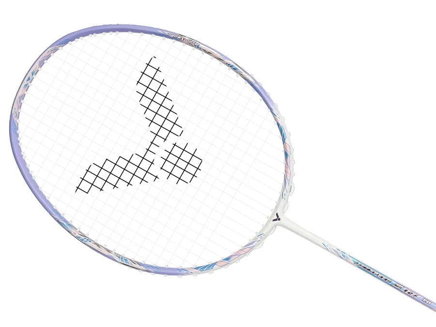 Victor Violet Racket Victor JETSPEED S 12FTD-T Badminton Racket (Violet)