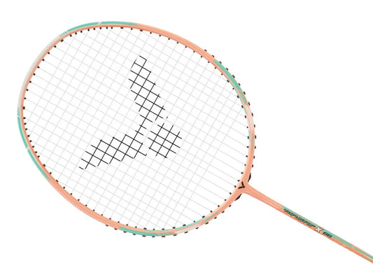 Victor THRUSTER K 66 AJ Badminton Racket (TK-66-AJ) White/Purple 7U - Bonbonbadminton